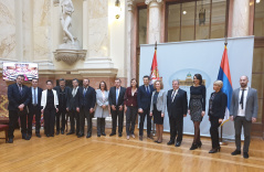 5. decembar 2018. Predsednica i članovi PGP sa Gruzijom sa delegacijom Parlamenta Gruzije